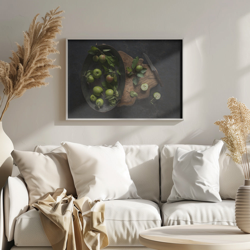 Green apples | Poster