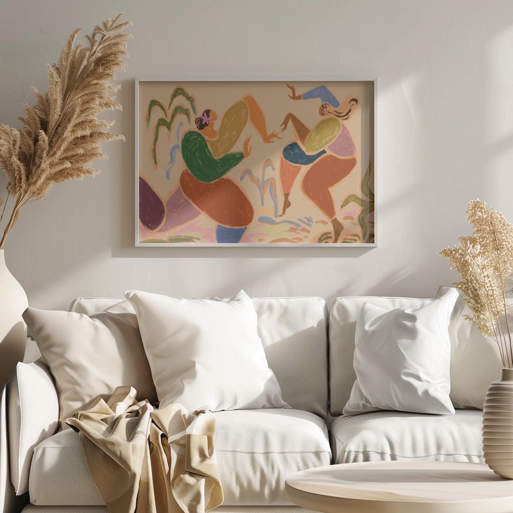Schwestern des Rhythmus | Poster - Kunstdruck
