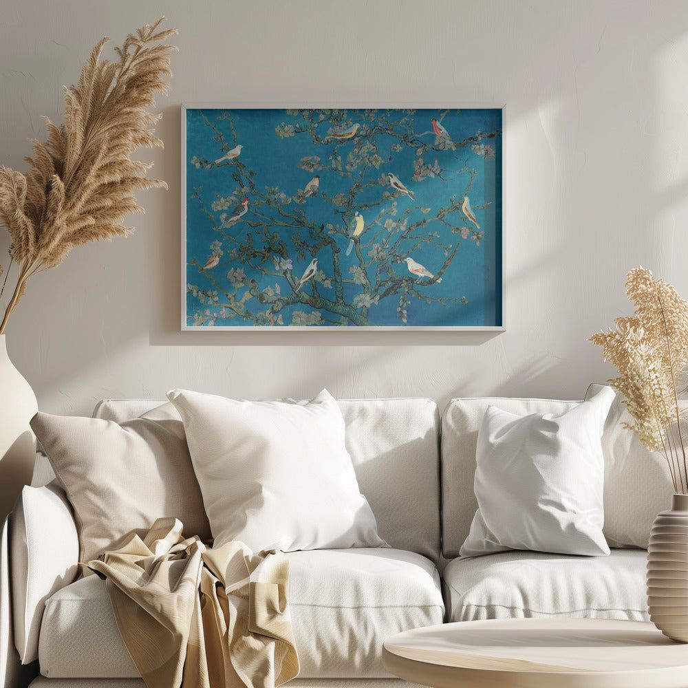 Birds In the Almond Blossom | Poster