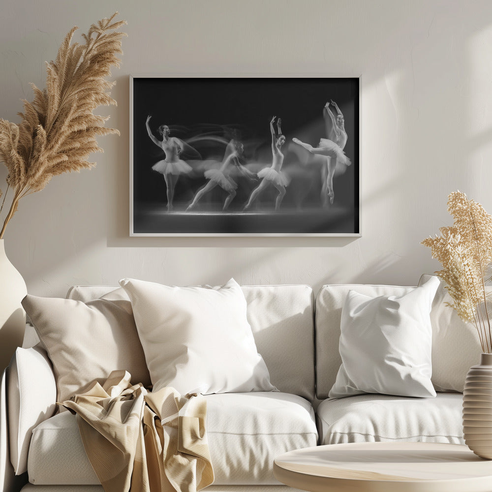 Balerina Art Wave | Poster - Stampe d’Arte