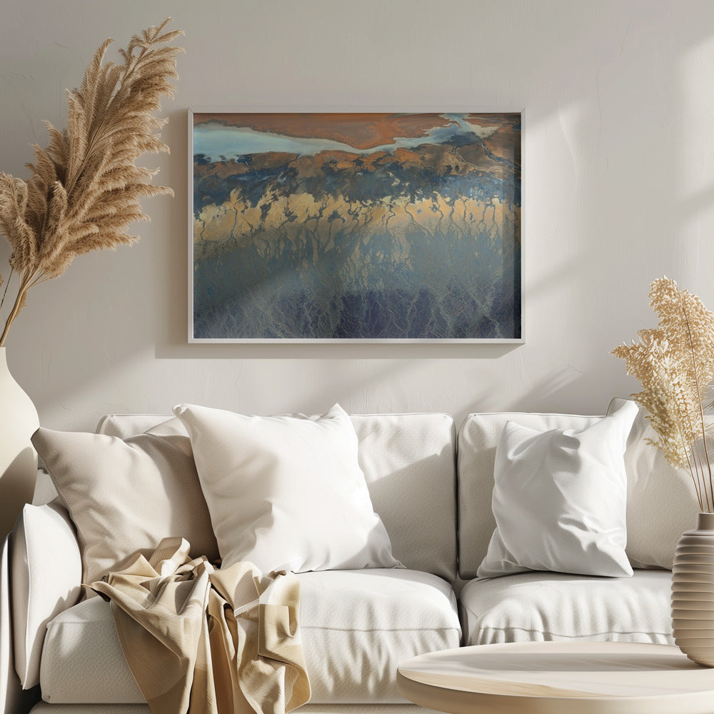 Vista aérea de California | Posters - Impresiones de Arte