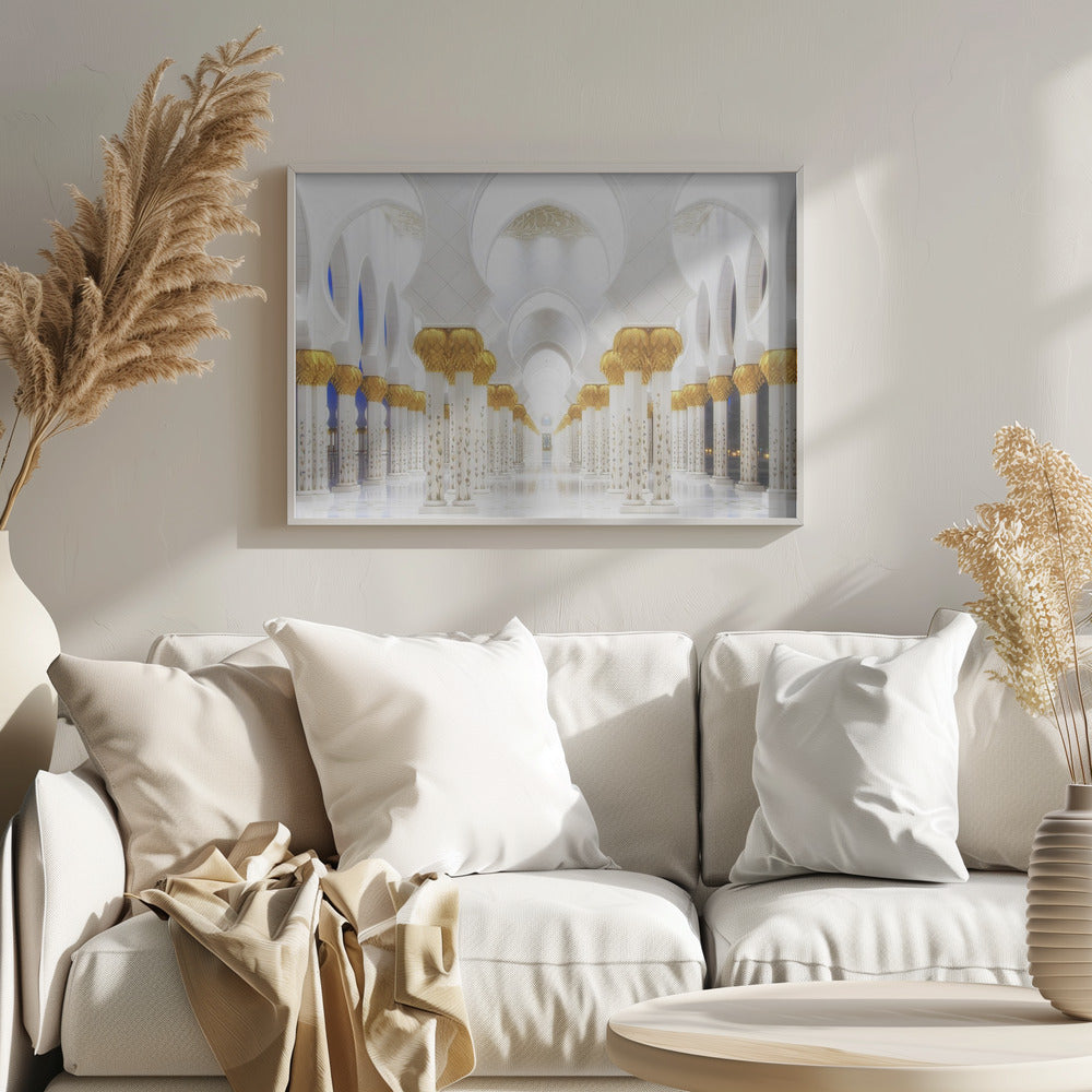 Bianco e oro | Poster - Stampe d’Arte