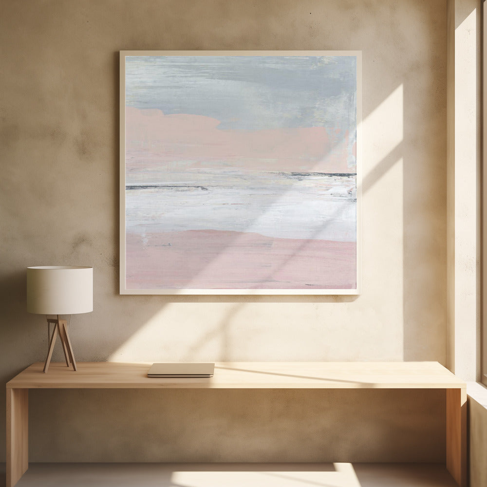 Peaceful Pastel Horizon | Poster