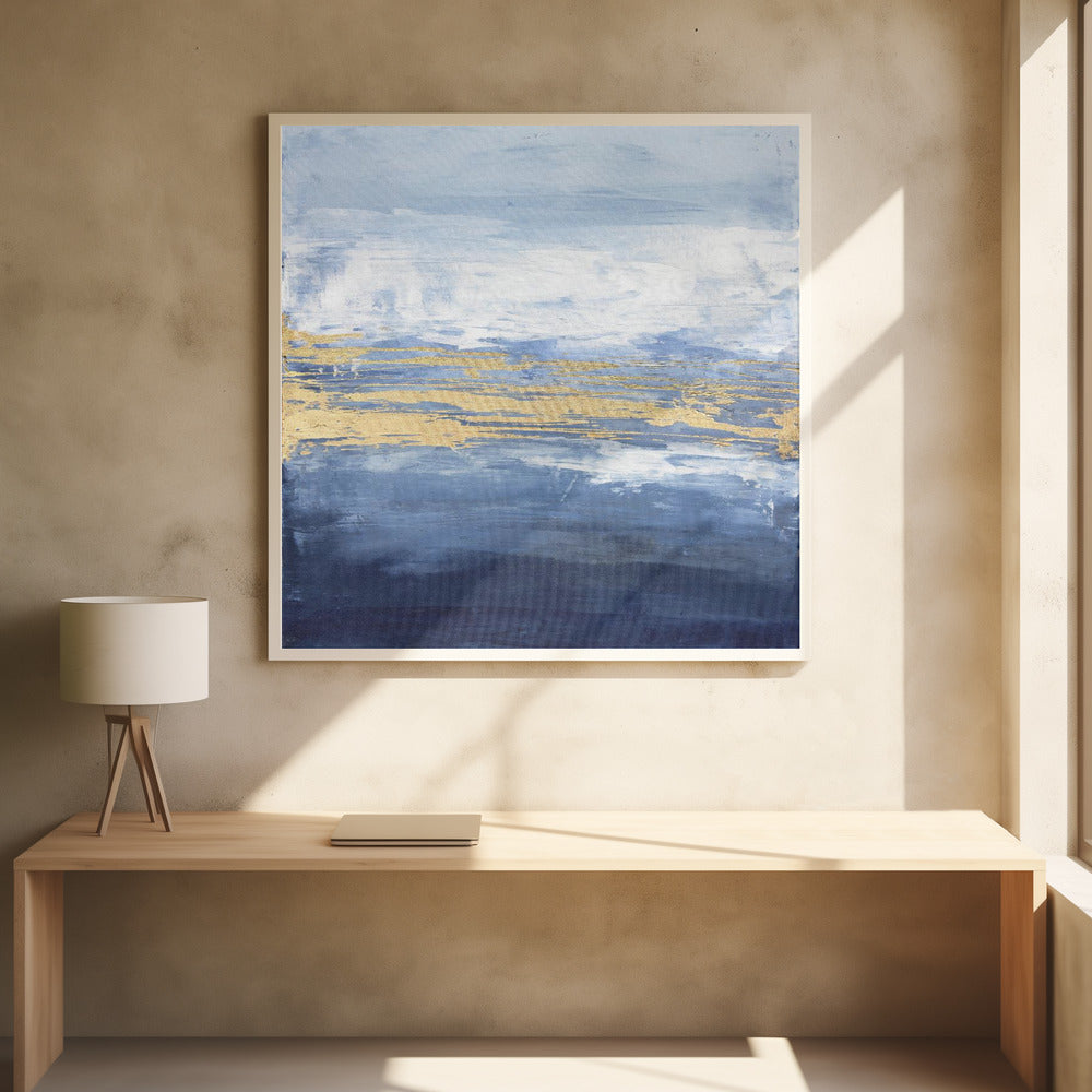 Peaceful Golden Horizon | Poster
