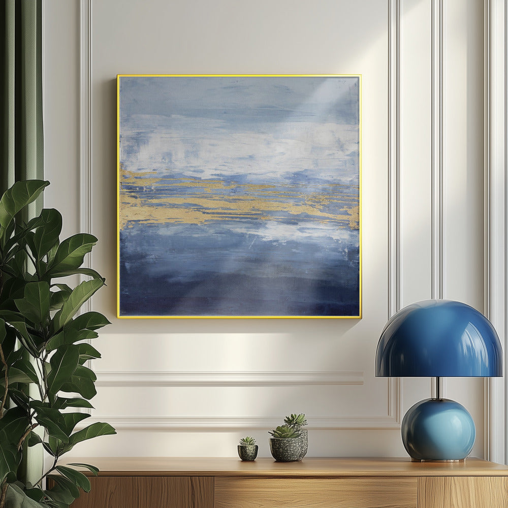 Peaceful Golden Horizon | Poster
