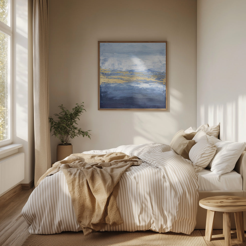 Peaceful Golden Horizon | Poster