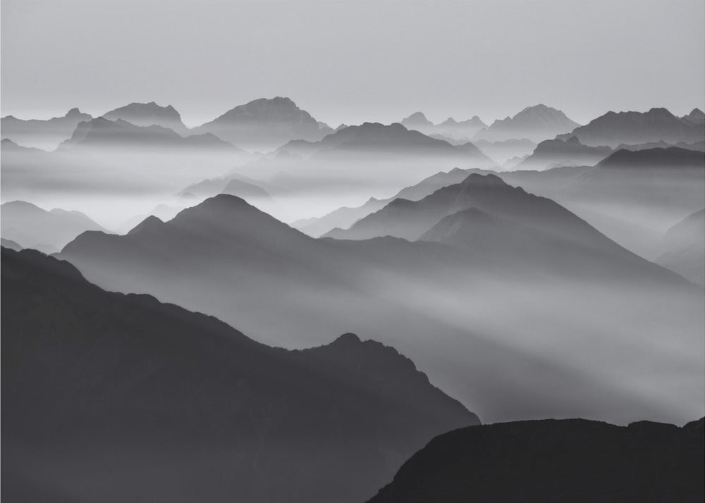Couches de montagne | Papier Peint Photo