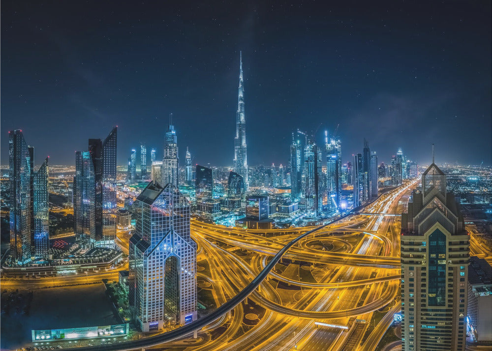Blue city | Canvas