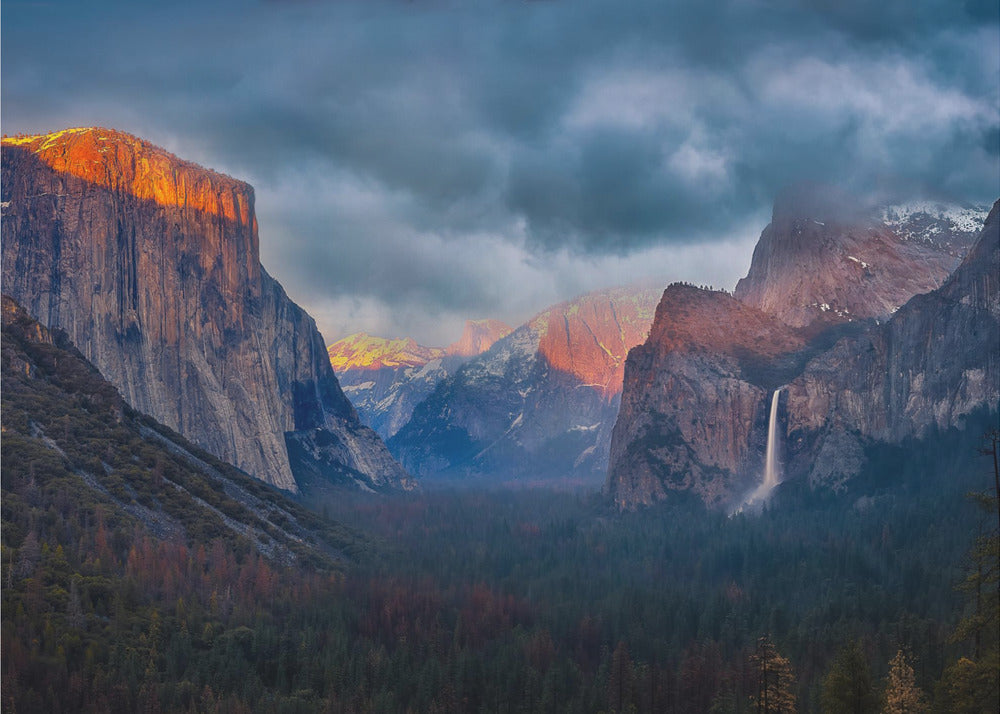 Lo Yin e lo Yang di Yosemite | Carta da Parati Fotografica