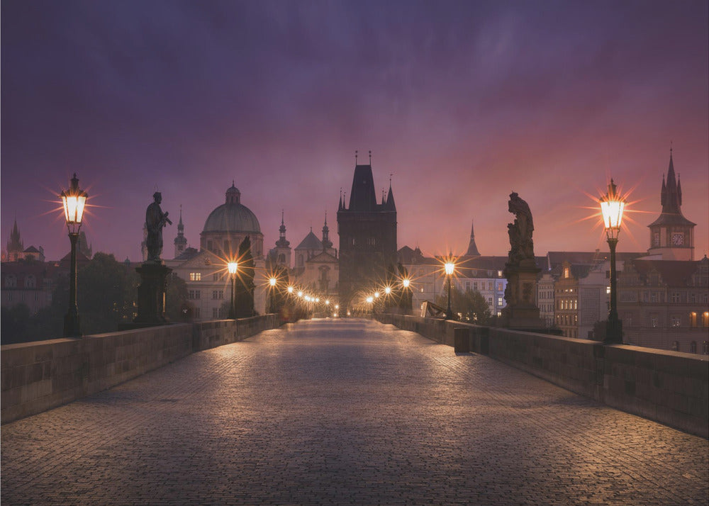 Ponte di San Carlo, Praga | Carta da Parati Fotografica