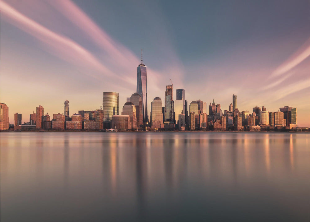 Manhattan doré | Papier Peint Photo