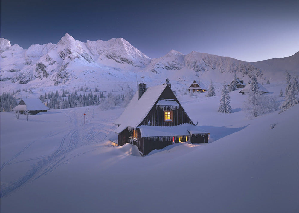 Rifugio invernale | Carta da Parati Fotografica