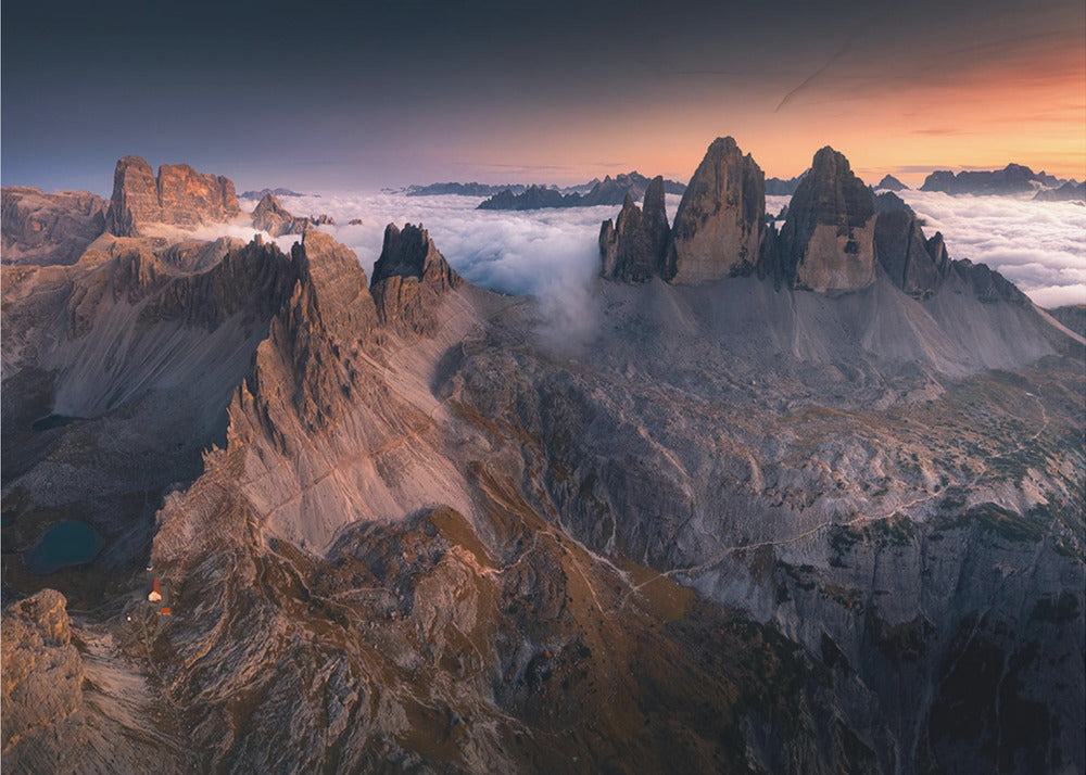 Drie toppen van Lavaredo | Fotobehang