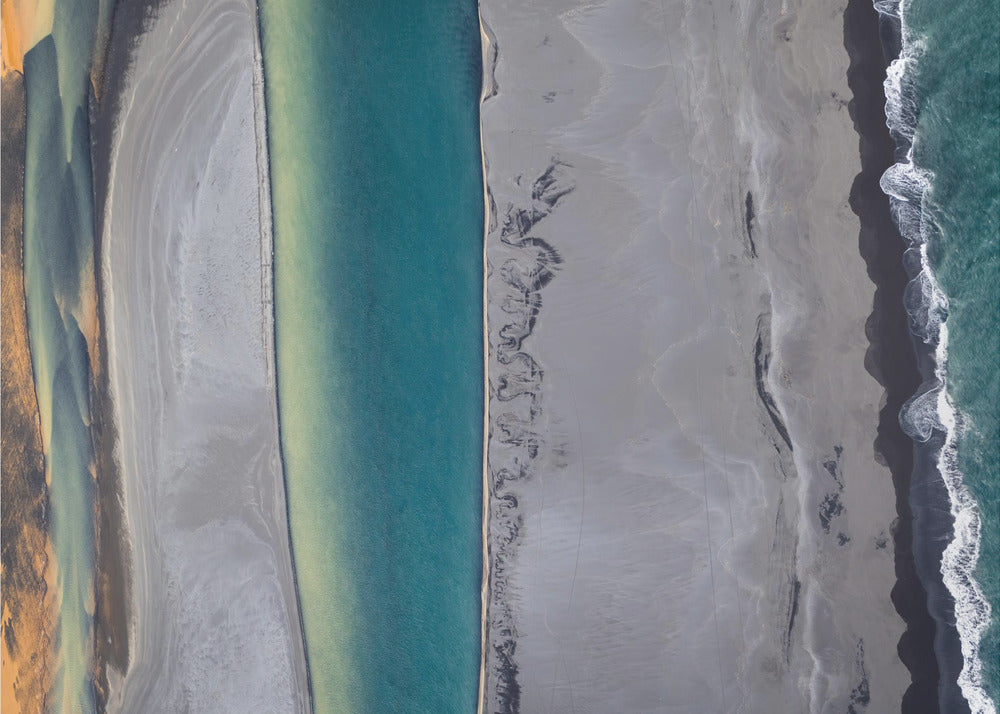 Costa islandesa | Papel Pintado Fotográfico