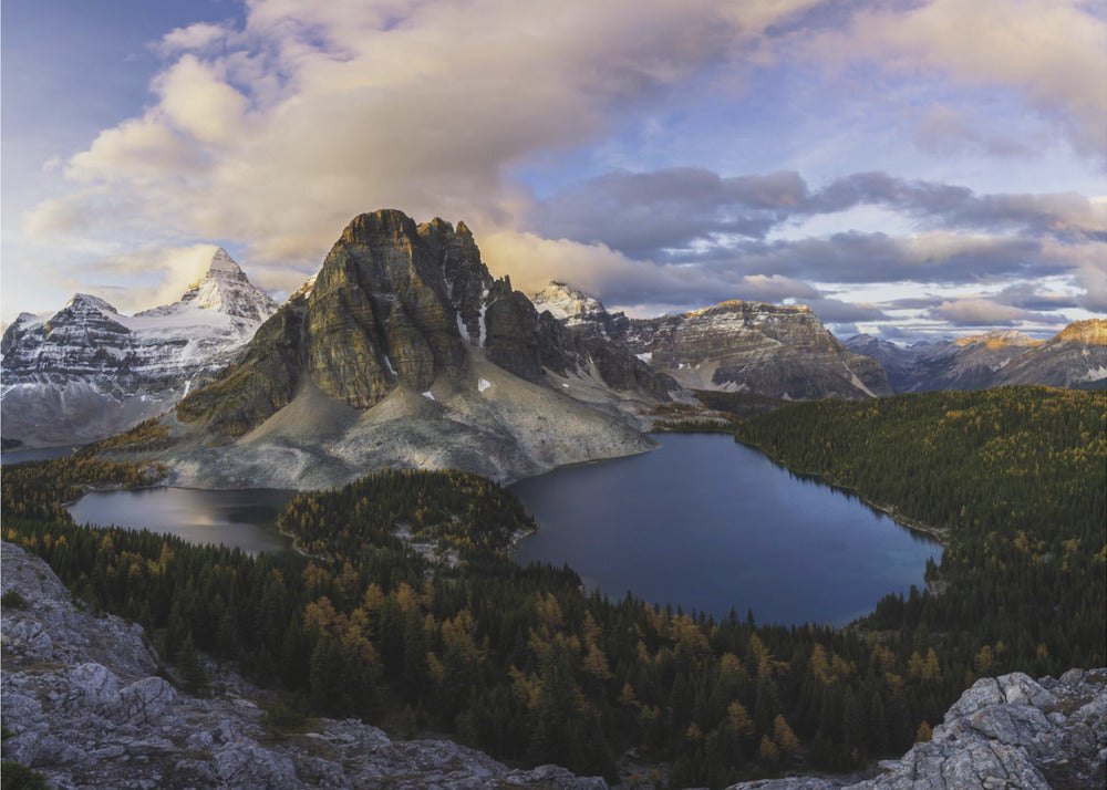 Solopgang ved Mt. Assiniboine | Fototapeter