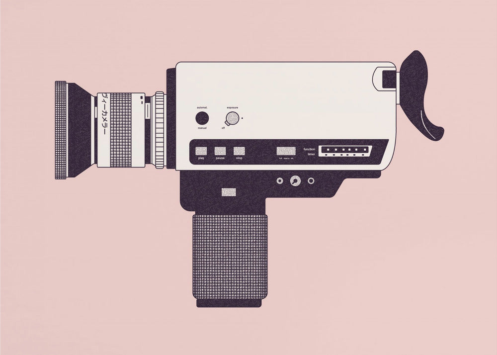 Caméra Super 8 | Tableaux sur Toile