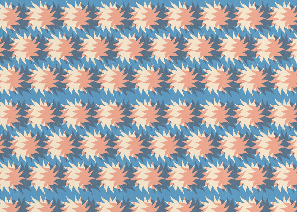 Cyanopatternno01 | Poster