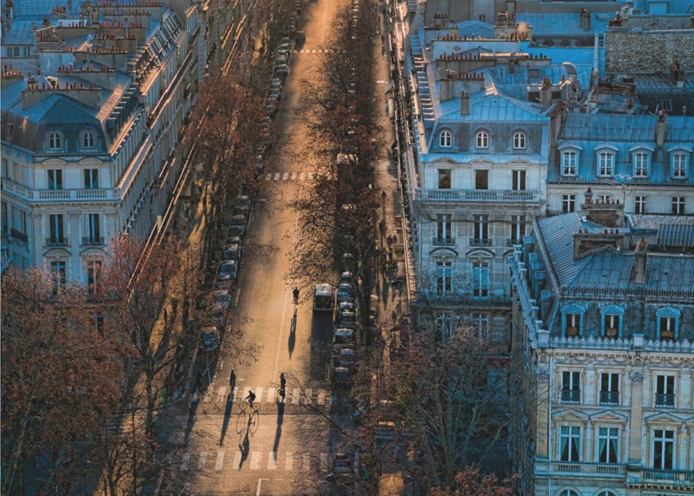 2 cyclists + 2 pedestrians | Poster
