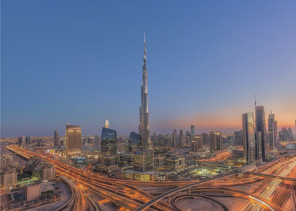 El increíble Burj Khalifa | Papel Pintado Fotográfico