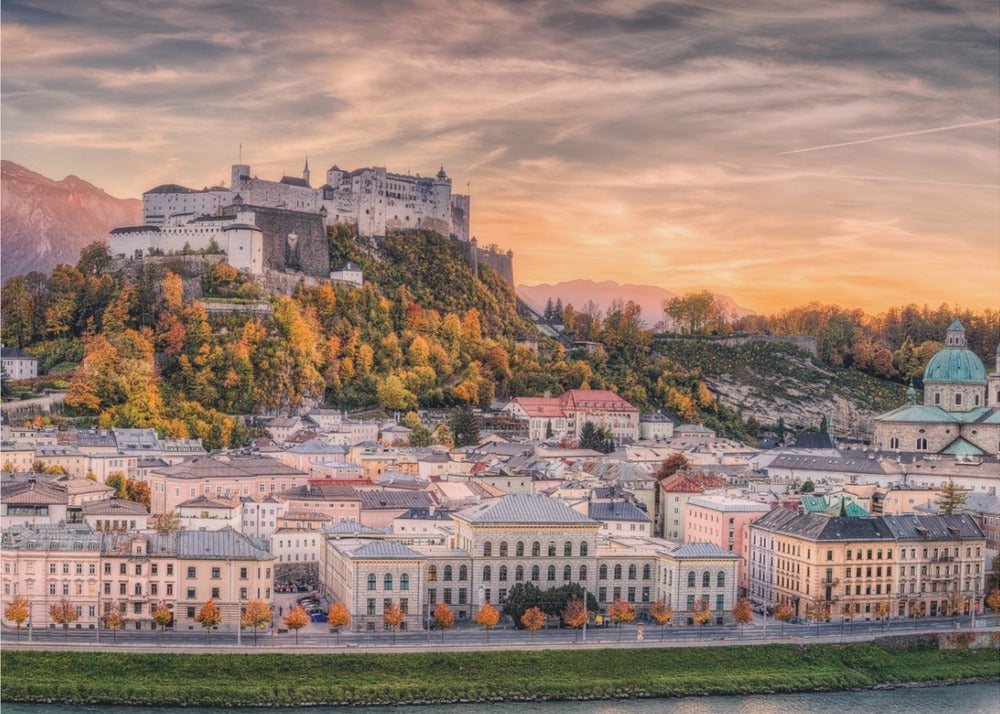 Salzburg syksyn väreissä | Valokuvatapetit