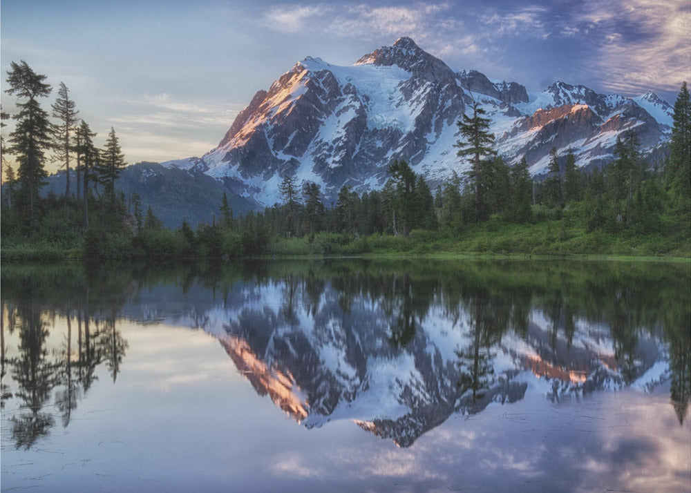 Lever de soleil sur le mont Shuksan | Posters - Affiche Artistique
