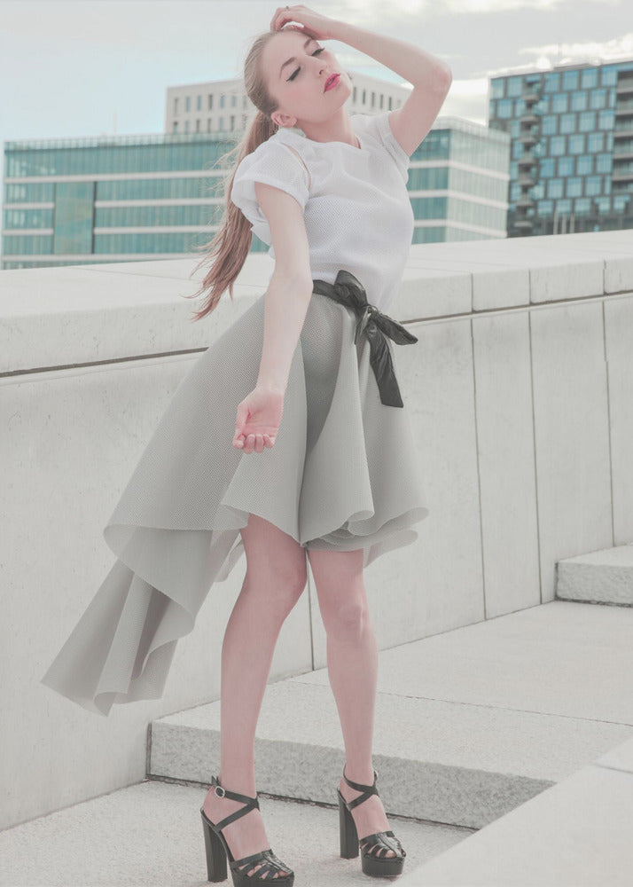Fashion-Stimmung auf dem Dach. | Leinwand-Bilder