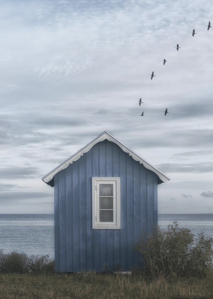 Beach hut | Canvas
