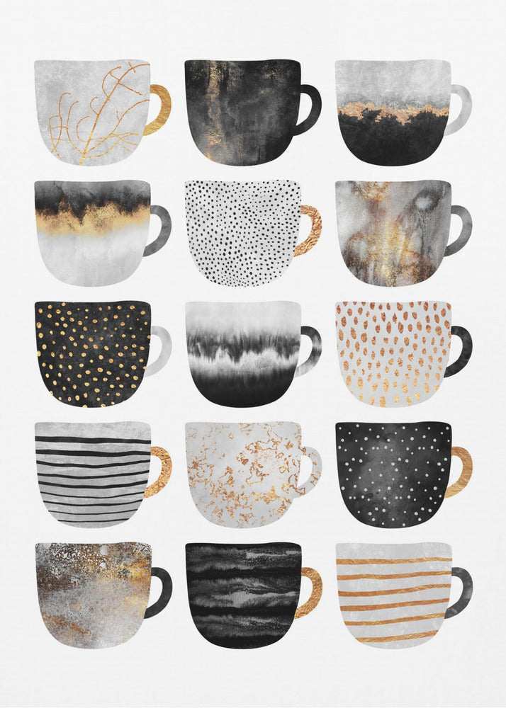 Belle tazze da caffè | Stampe su Tela