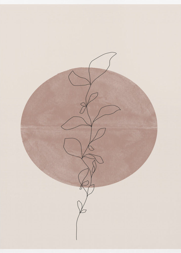 Line Flower | Canvas