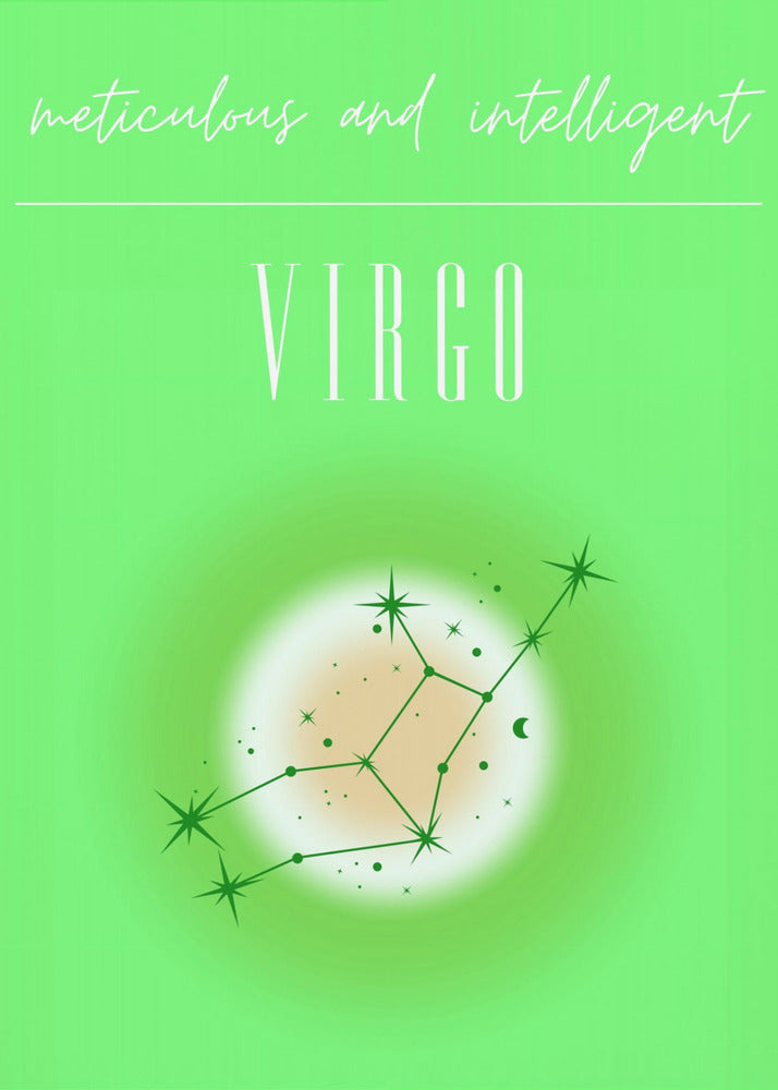 Virgo Zodiac Print Art | Poster