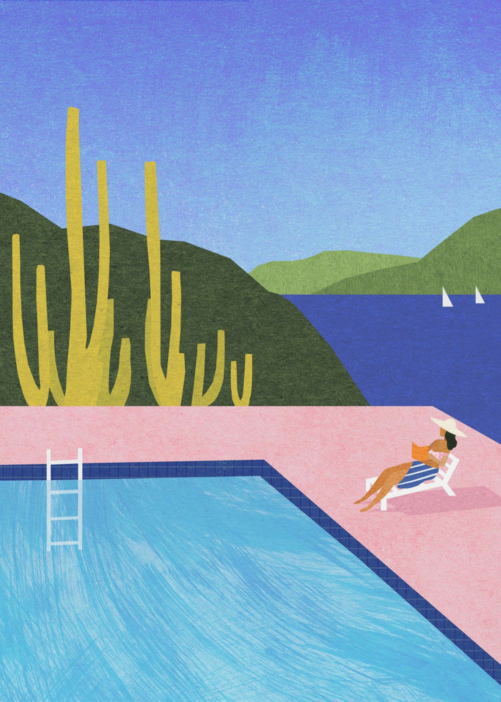 Piscina | Impresiones en Lienzo