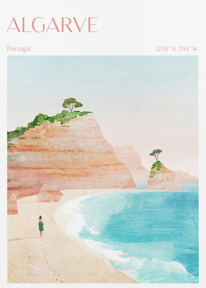 Algarve, Portogallo | Stampe su Tela