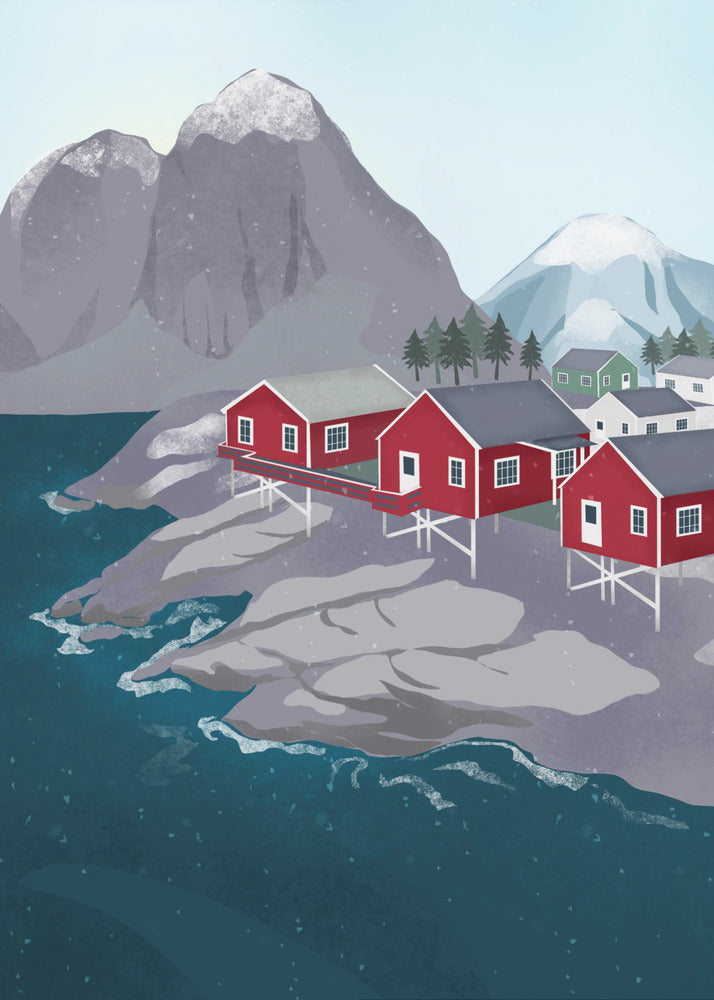 Noruega | Impresiones en Lienzo