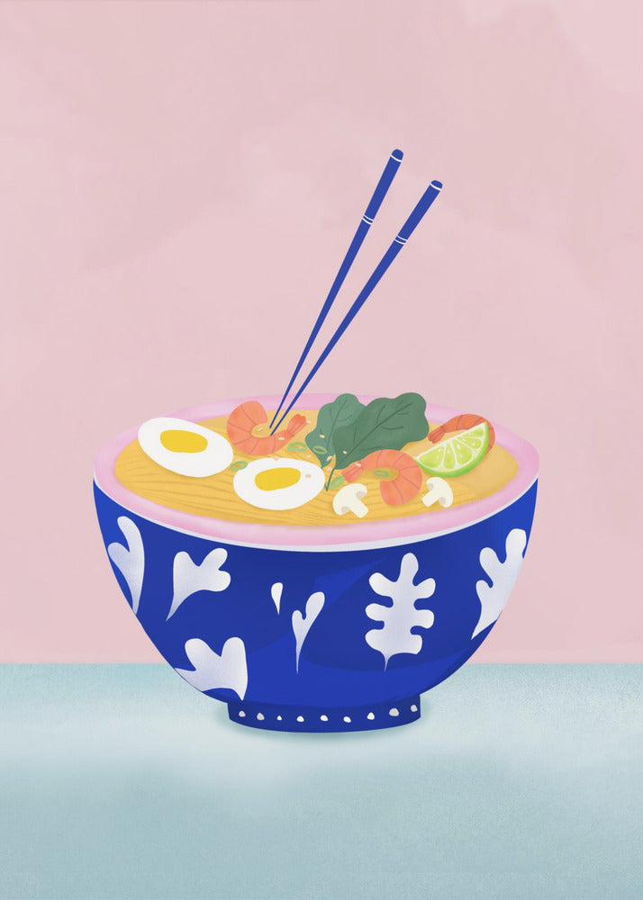 Ciotola di ramen | Stampe su Tela