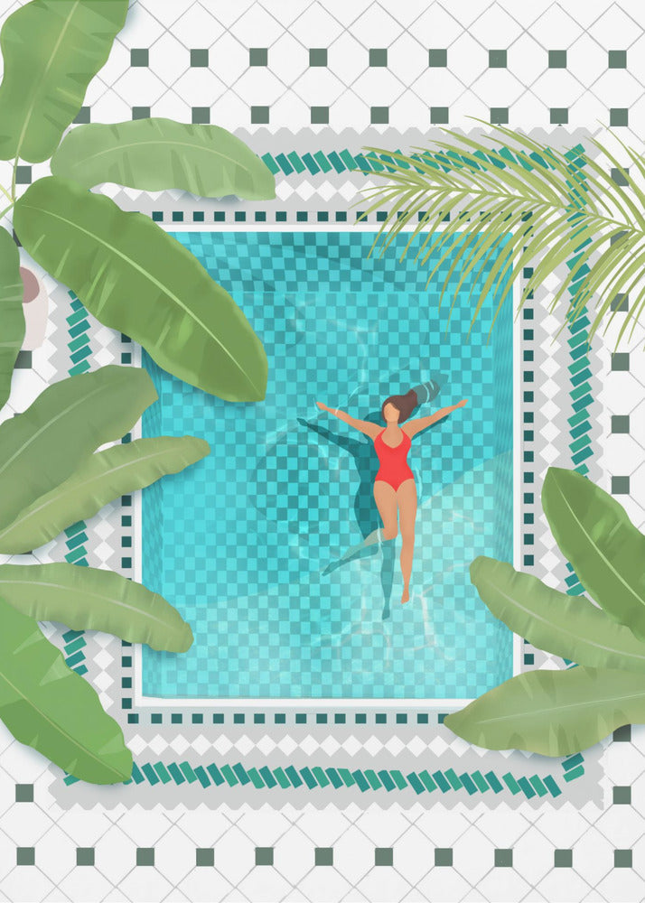 Piscina del Riad | Stampe su Tela