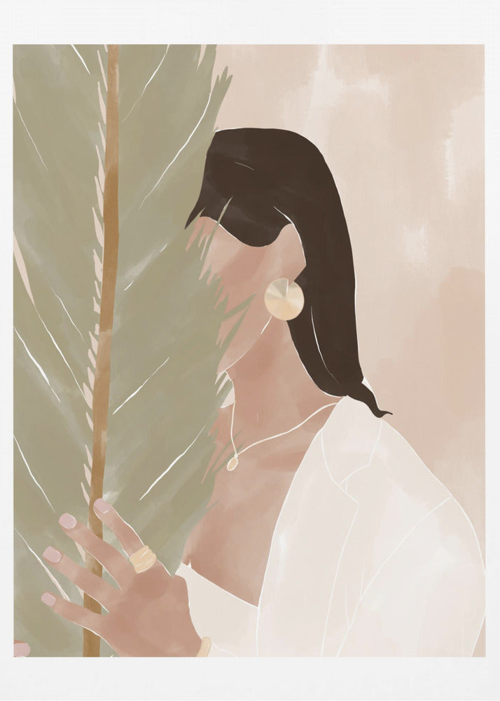 Plant Girl | Canvas