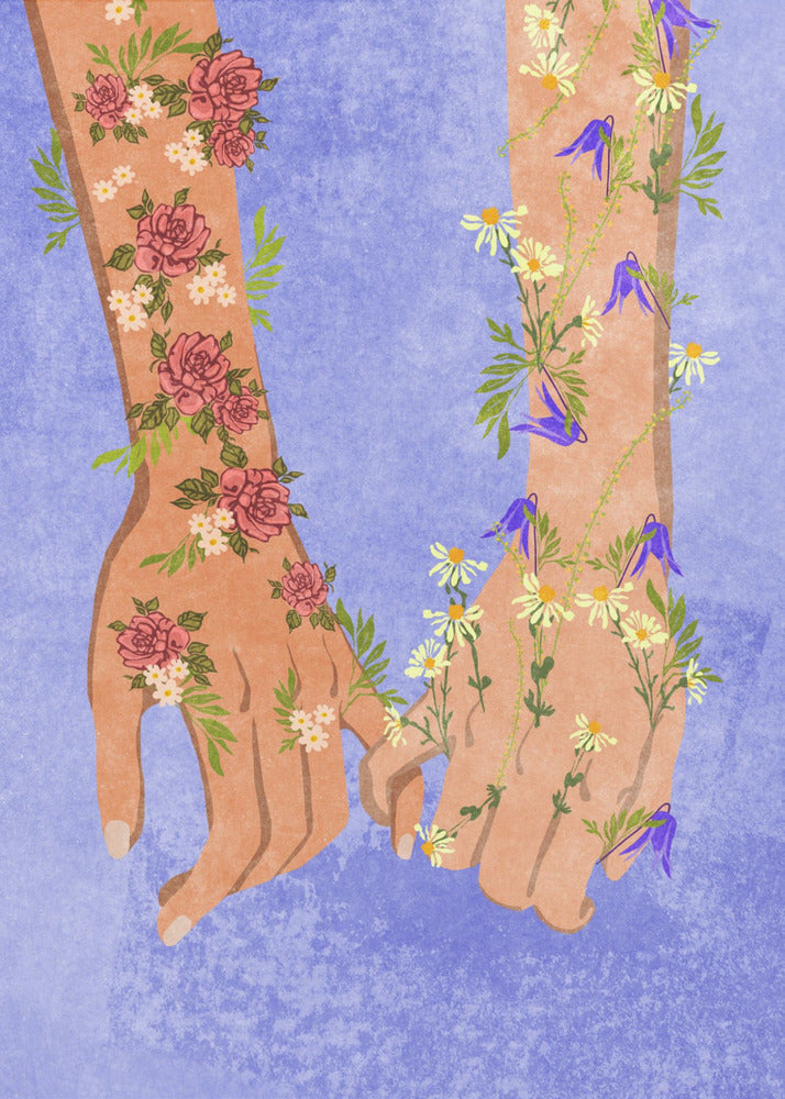 Tenersi per mano | Stampe su Tela