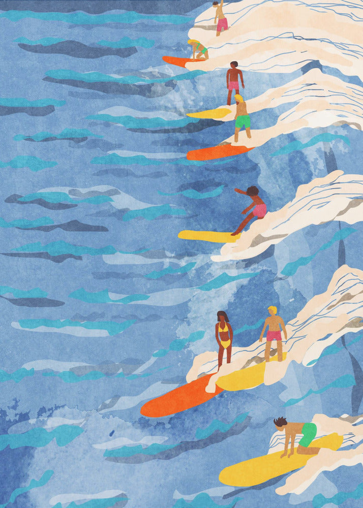 surf détendu | Tableaux sur Toile