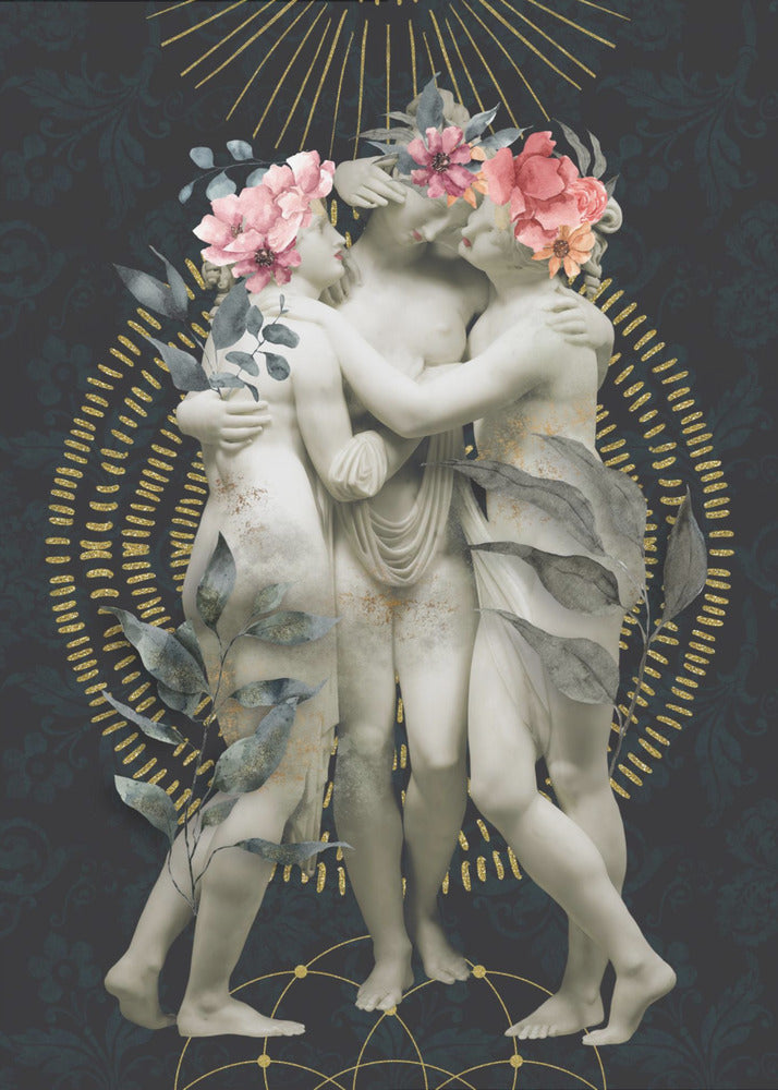 Homenaje a la delicada fuerza de la mujer IV | Posters - Impresiones de Arte