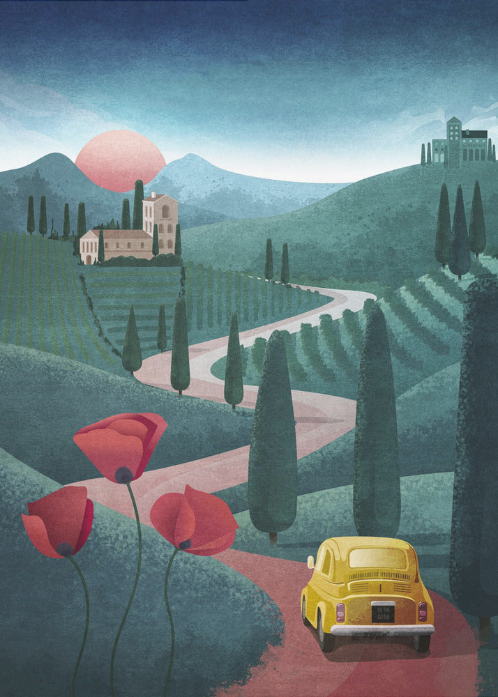 Toscana | Stampe su Tela