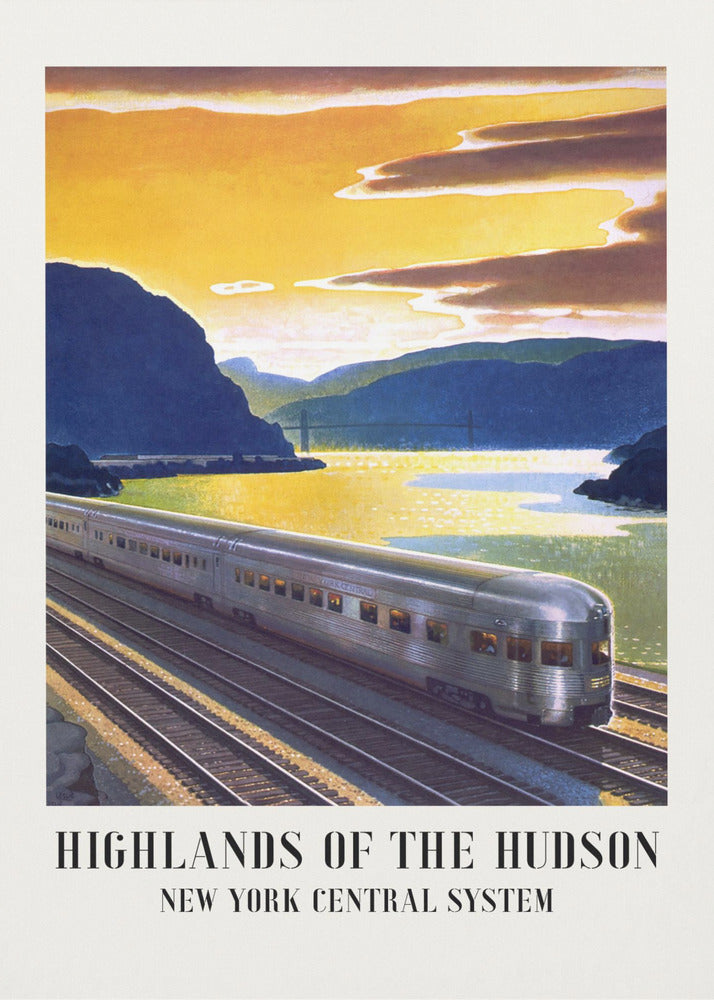 Højlandet i Hudson New York Central System | Lærredsbilleder
