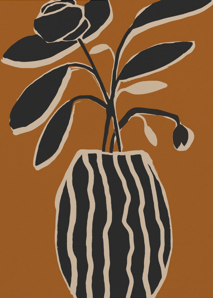 Ockra Stilleben Nr 5 | Canvas