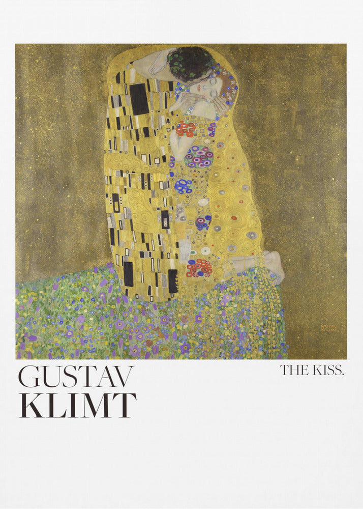 Der Kuss (1907–1908) Poster - Kunstdruck | Leinwand-Bilder