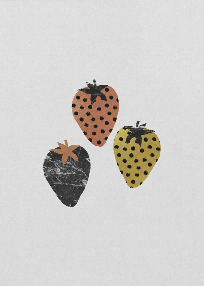 Fraises scandinaves | Posters - Affiche Artistique