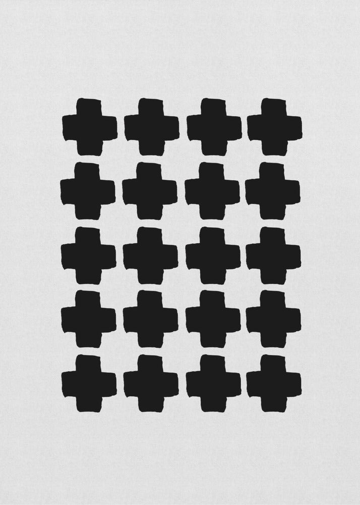 Abstracto en blanco y negro III | Impresiones en Lienzo