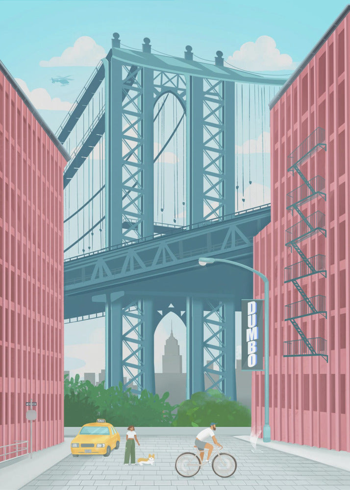 Dumbo, New York | Stampe su Tela
