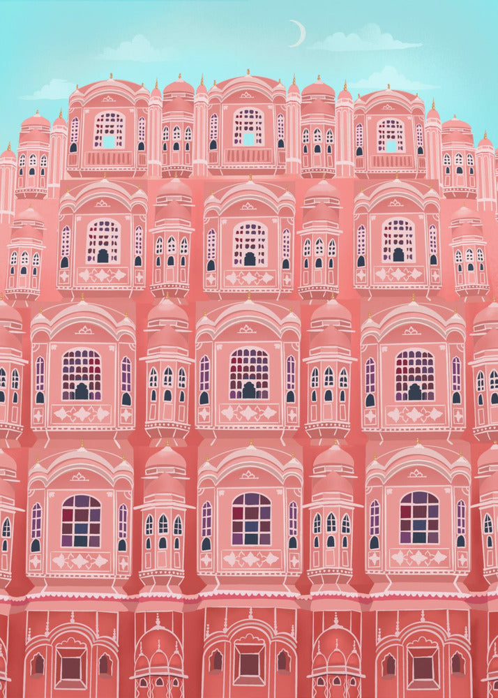 Jaipur, India | Stampe su Tela