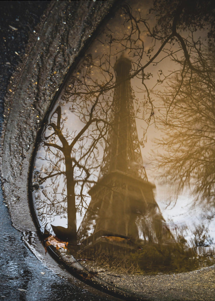 Eiffel-tornin heijastus | Canvastaulut