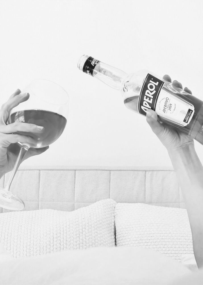 Aperol In Bed Stäng | Poster