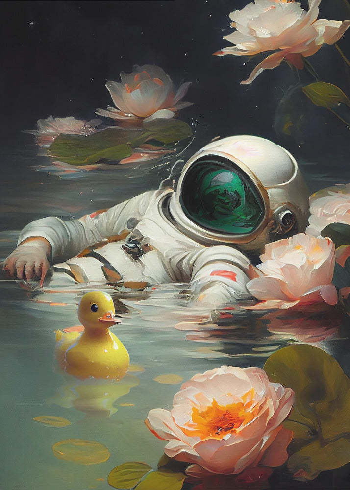 Ma sieste spatiale | Posters - Affiche Artistique